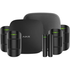 Resim Ajax Starter Kit 5 Dedektörlü Alarm Sistemi ve Harici Siren Dahil Paket Sistem 