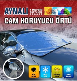Resim Genel Markalar Buzlanmaya Karşı Etkili Aynalı Cam Koruyucu Örtü 