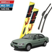 Resim Toyota Corolla Uyumlu İnwells Muz Silecek Takımı 1992-2001 