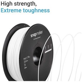 Resim Snapmaker Pla Beyaz 3d Yazıcı Filamenti 1.75mm 1kg 