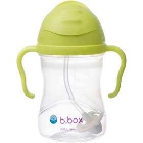 Resim Bbox Tıklama Uçlu Kilitli Alıştırma Bardağı 240ml +6 Ay Açık Yeşil 