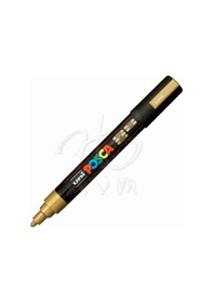 Resim Uni Posca Marker Pc-5M 1.8-2.5 Mm Gold 