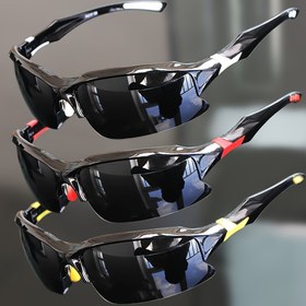 Resim Erkekler ve Kadınlar için Polarize Spor Gözlükleri, Dış Mekan Günlük Rüzgar Geçirmez Gözlükler, Bisiklet, Beyzbol, Koşu, Balıkçılık, Golf, Sürüş, Güneşlenme için Kullanılır 