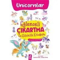 Resim Eğlenceli Çıkartma ve Etkinlik Kitabım - Unicornlar 