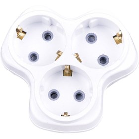 Resim Konza 3'lü Topraklı Golyat Beyaz 