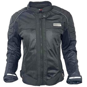 Resim Forte Gt 2001057 Dark Night 4 Mevsim Kadın Motosiklet Montu Siyah 