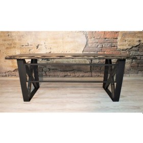 Resim Ntconcept Masif Ağaç Çalışma Ve Ofis Masası 