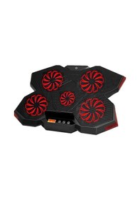 Resim Frisby FNC-5255B GP5 E-Sport Desing 5 Fanlı Pro Standlı Notebook Soğutucu 