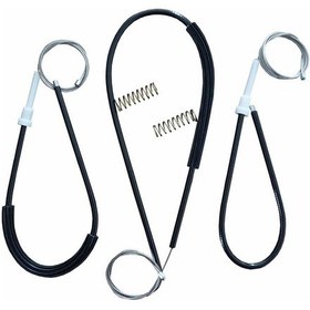 Resim Audi A8 2002-2009 Ön Sağ Kapı Cam Kriko Tel Halat 4E0837462 Tamir 