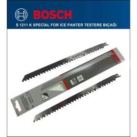 Resim Bosch - Tilki Kuyruğu Bıçağı S 1211 K - Buz ve Kemik Kesme 2 608 652 900 2'li Paket 