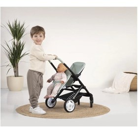 Resim Smoby Maxi-Cosi&Quinny Oyuncak İkiz Bebek Arabası - Adaçayı Yeşili 253220 