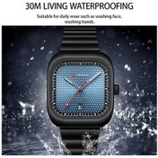 Resim Besthome1 Erkek Curren 8460 Çelik Kayış Saat, Siyah Kabuk, Çok Renkli, Moda Saat, Yüksek Kalite Çok Renkli 