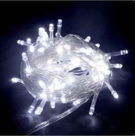 Resim 10m 100 Led Boncuk Lamba Beyaz Işık Beyaz 