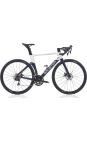 Resim Broster Aero CR-4000 105 Set Full Karbon 54 cm Yol Yarış Bisikleti Parlak Gri 