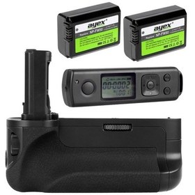 Resim Sony A7- A7R- A7S için Meike Mk-Ar7 Battery Grip + 2 Ad. Np-Fw50 