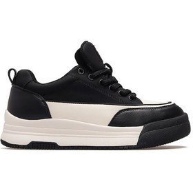 Resim Guja Kadın Deri Sneaker Bot 25k 25k301 Z Siyah Siyah 