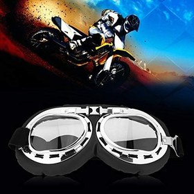Resim Qiilu Motosiklet ve kayak gözlüğü UV koruması rüzgar geçirmez 