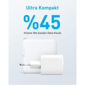 Resim Anker 323 Şarj Cihazı 33w - A2331 - Beyaz 