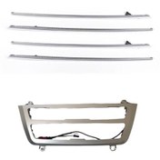 Resim Bmw 3 Serisi F30 Ambians Set (Klima Panel Ve Kapılar) - Silver Renk 