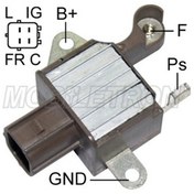 Resim 12v Alternatör Konjektör Denso 180 A 4 Fiş L-ıg-fr-c Honda N11.135 