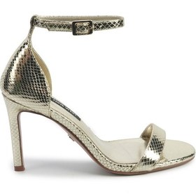 Resim Nine West Isla2 5pr Altın Kadın Topuklu Sandalet 000000000102012519 Altın 