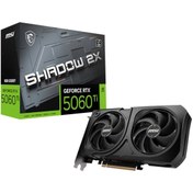 Resim Msı Geforce Rtx 5060 Tı 8g Shadow 2x Plus Gddr7 128b Dx12 Pcıe 5.0 X16 3xdp 1xhdmı Ekran Kartı 