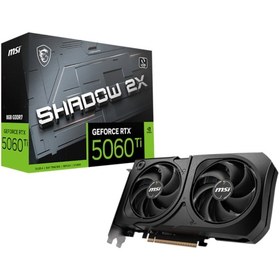 Resim Msı Geforce Rtx 5060 Tı 8g Shadow 2x Plus Gddr7 128b Dx12 Pcıe 5.0 X16 3xdp 1xhdmı Ekran Kartı 