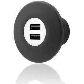 Resim Sanel 10V-30V Telefon Şarj Cihazı 2 A Usb Giriş Yeşil Ledli N11.1276 