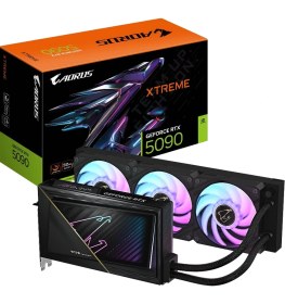 Resim Hsc Bilişim Gigabyte GV-N5090AORUSX W-32GD, RTX5090, Xtreme Waterforce, 32GB, Gddr7, 512BIT, 3 Fanlı, 1xhdmi, 3 