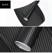 Resim Willowhaven Siyah 11.81x50 İnç Araba Kaplama Karbon Fiber Film - Su Geçirmez Dayanıklı 