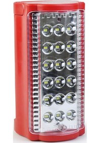 Resim Şarjlı Işıldak Fener 80 Saat Yanan Büyük Ledli Usb Özelliği Kırmızı N11.308 