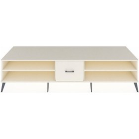 Resim Kronos Tv Ünitesi 2 Raflı Tek Çekmeceli 220x59x51 Aytaşı-aytaşı Aytası/aytası - Aytası 