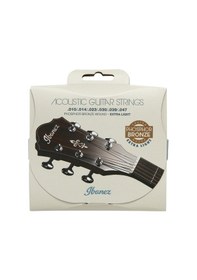Resim Ibanez IACSP61C Phosphor Bronze Extra Light Takım Tel Akustik Git 