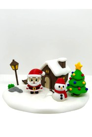 Resim shop Evoxyy Christmas Diorama - Çok Parçalı - 23/24cm 