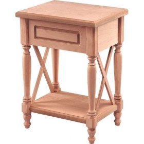 Resim Naze Mobilya Çarpı Tornalı Komidin 