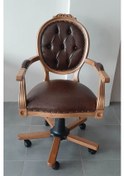 Resim Byoguzfurniture Byoguzfurniture Ahşap Çalışma Makam Koltuğu 