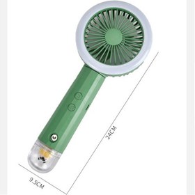 Resim 500 Mah Plastik El Fan, Şarj Edilebilir Rüzgar Gücü Öğrenci Yurtta Taşınabilir Basit Küçük Fan Için Uygun(Yurt Dışından) 