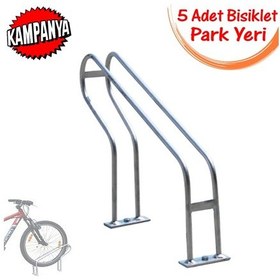 Resim Bisiklet Park Yeri Alanı Ayağı Demiri Taşıyıcı Standı 