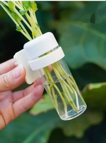 Resim Wezone Kuş Yemi Koruyucu - Su Kültürü Sebze Tazelik Saklama Kutusu, Yemek Besleme Aleti, Beyaz, Abs Plasik, 50 Ml 