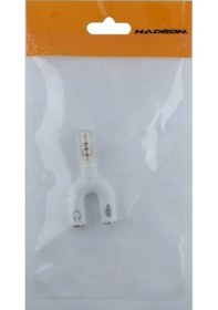 Resim Hadron Hd4612 Plastik 3.5 Mm Jack 3.5 Mm Jack 20 Cm Audio Kablo (469402623)-Beyaz 