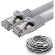 Resim IRENIS CAT7 S/FTP Ethernet (Network, LAN) Kablosu, Gri, 1 metre 