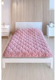 Resim Tek Kişilik Welsoft Yorgan - Çift Taraflı, Yumuşak, Hafif 160x 220cm Pembe 