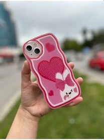 Resim iPhone 14 ile Uyumlu Kılıf, Silikon, Çok Renkli 