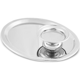 Resim Karaca Fiora Kahve İkram Ve Sunum Tepsisi Silver Gümüş 
