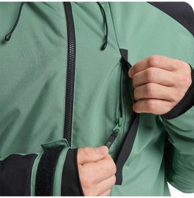 Resim Quıksılver Quiksilver Mission Block Jk Erkek Yeşil Snowboard Ceketi Gnd0 Yeşil 