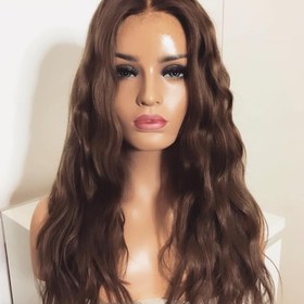 Resim GRETA KUMRAL KAHVERENGİ DANTEL PERUK ÜNİTESİ 
