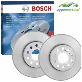 Resim Volkswagen Golf 7 Bosch Ön Fren Diski 288mm Takım 2 Adet 2013 2019 Upb 