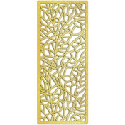 Resim Liar Dekor Liar Ahşap Seperatör (Paravan) - KSP-70 - (10 mm) - (69 cm x 139 cm) - (Gold) 