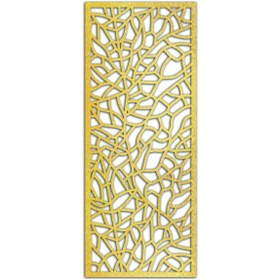 Resim Liar Dekor Liar Ahşap Seperatör (Paravan) - KSP-70 - (18 mm) - (100 cm x 210 cm) - (Gold) 