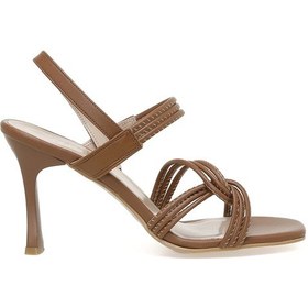 Resim İnci Incı Narcıso 3fx Taba Kadın Topuklu Sandalet 000000000101378932 Taba 